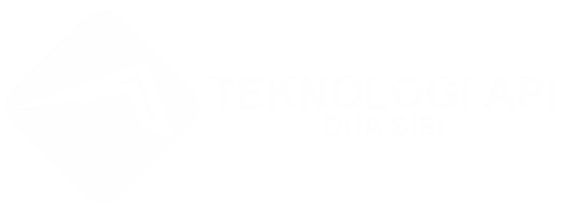 Logo Teknologi Api Dua Sisi